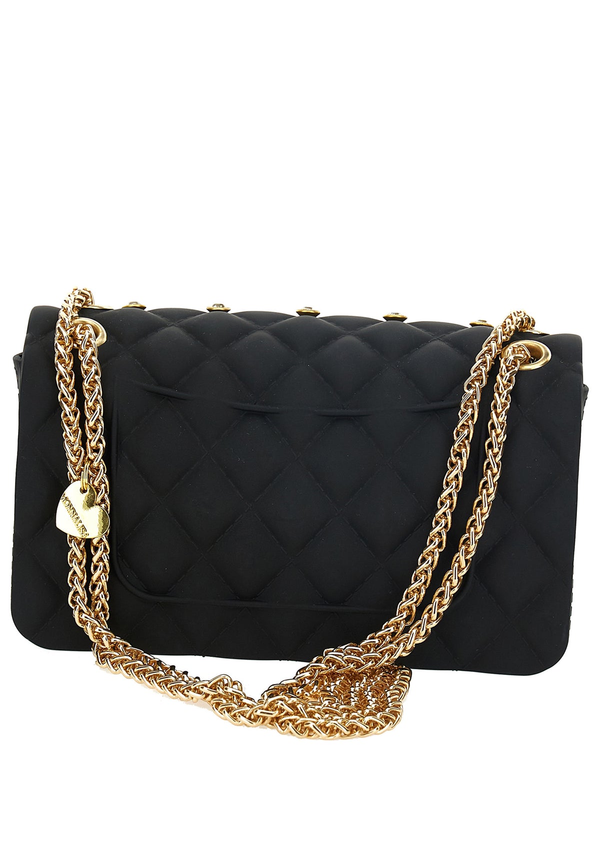 ViaMonte Shop | Monnalisa borsetta nera bambina in pvc