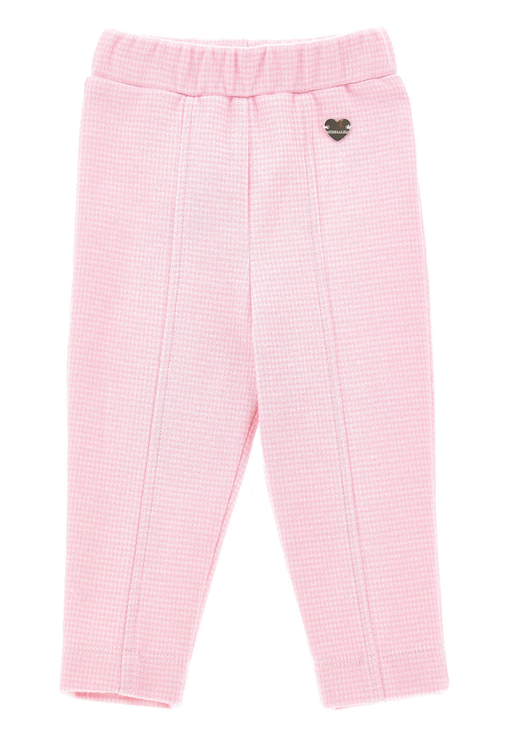 ViaMonte Shop | Monnalisa pantalone rosa neonata in misto cotone