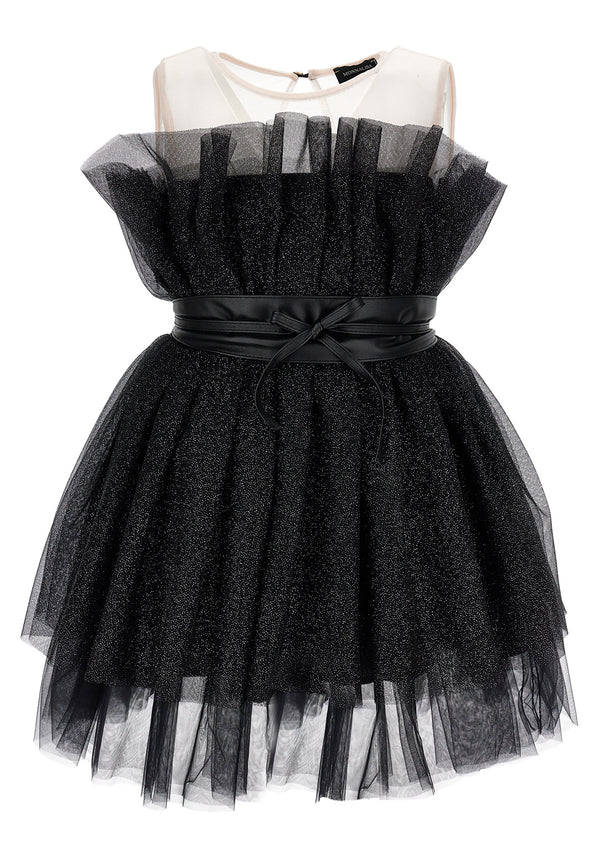 ViaMonte Shop | Monnalisa vestito nero bambina in tulle