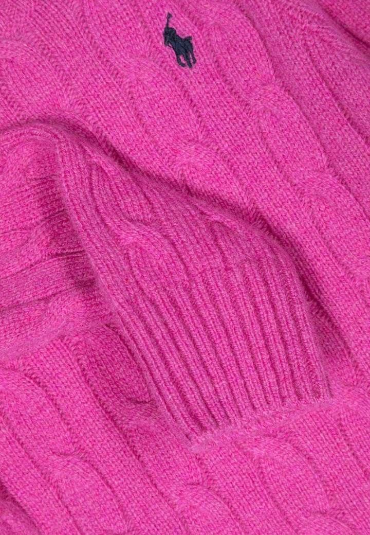 ViaMonte Shop | Ralph Lauren Kids maglia rosa bambina in cotone