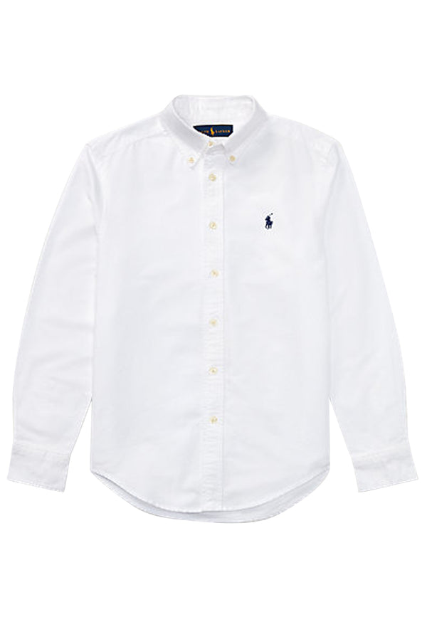 ViaMonte Shop | Ralph Lauren camicia bianca bambino in cotone