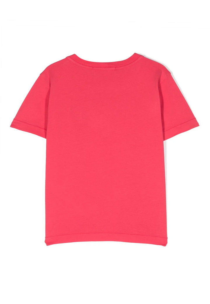 ViaMonte Shop | Stone Island t-shirt corallo bambino in cotone