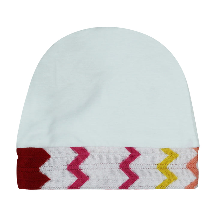 ViaMonte Shop | Set Neonata in jersey di cotone bambina con tutina e cappellino