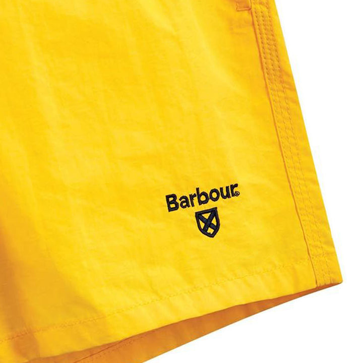 ViaMonte Shop | Barbour bambino shorts mare giallo in nylon