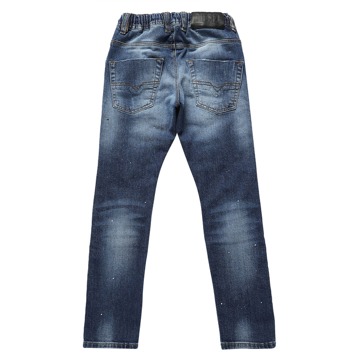 ViaMonte Shop | Diesel Kid pantalone krooley-ne-j bambino in cotone effetto denim