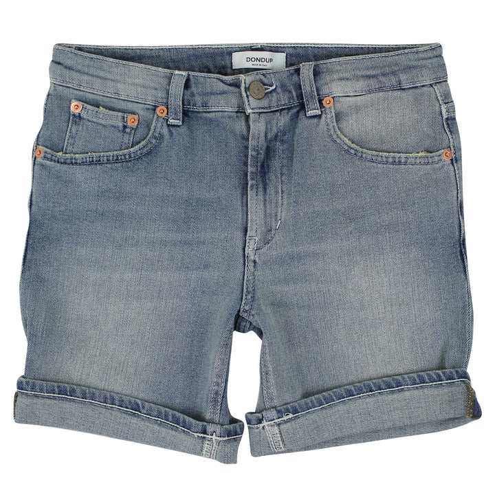 ViaMonte Shop | Dondup bambino bermuda jeans Derick in cotone stretch