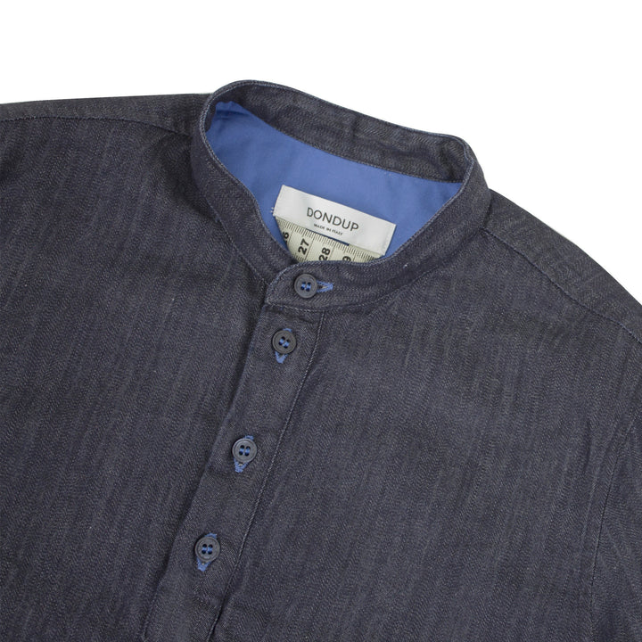 ViaMonte Shop | Dondup bambino camicia blu in denim di cotone