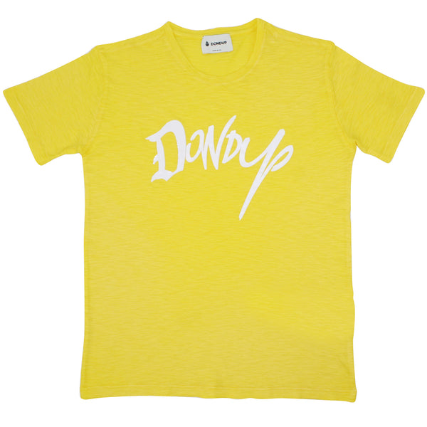 ViaMonte Shop | Dondup t-shirt bambino gialla in cotone