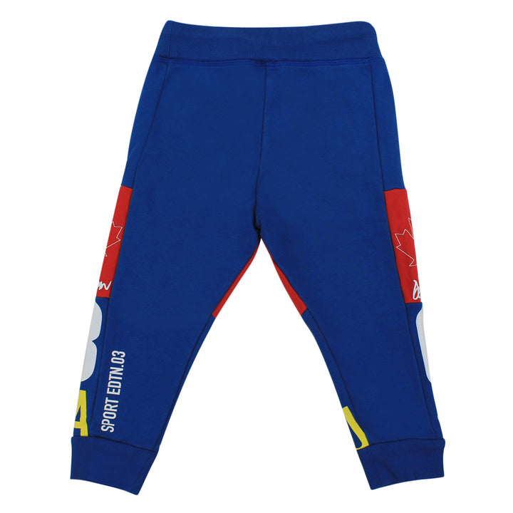 ViaMonte Shop | Dsquared2 bambino pantalone sportivo bicolor in cotone