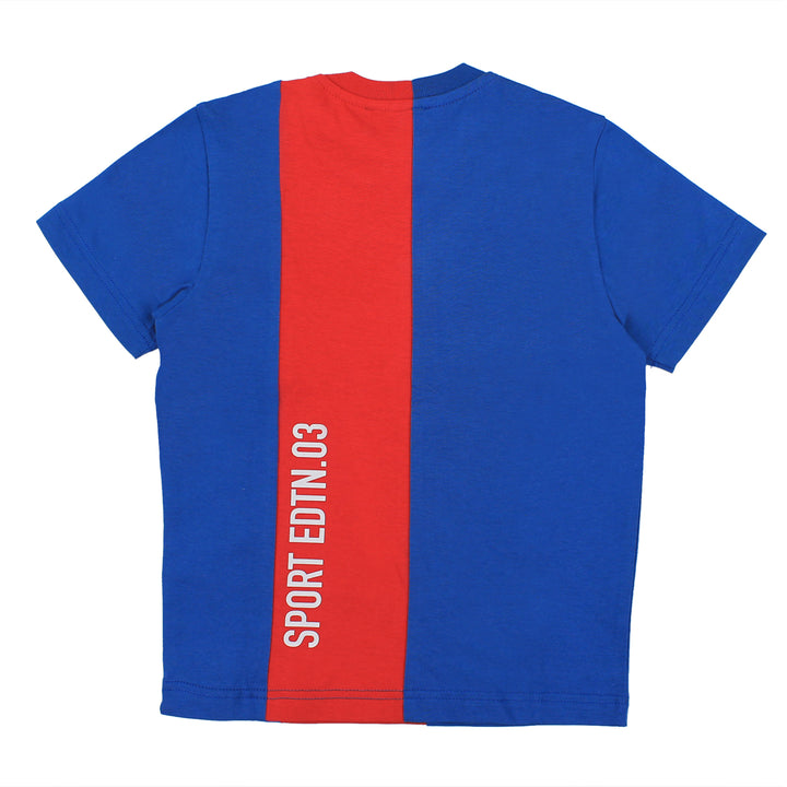 ViaMonte Shop | Dsquared2 t-shirt teen bicolor in jersey di cotone