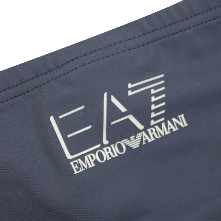 ViaMonte Shop | EA7 Emporio Armani costume slip teen blu in lycra