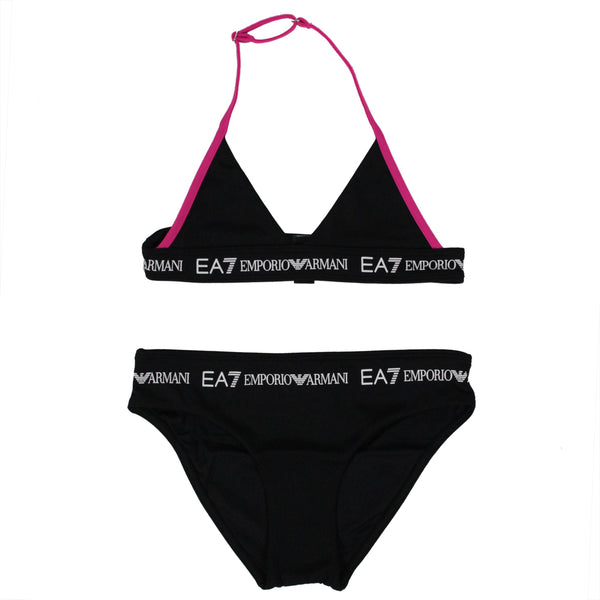 ViaMonte Shop | EA7 Emporio Armani bikini teen nero in lycra