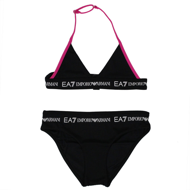 ViaMonte Shop | EA7 Emporio Armani bikini teen nero in lycra