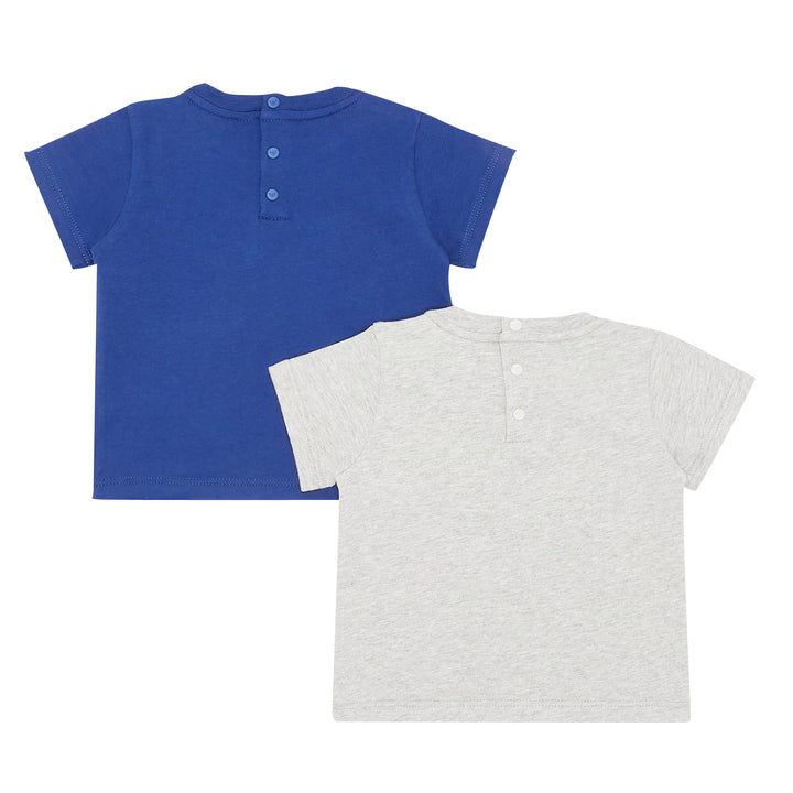 ViaMonte Shop | Emporio Armani set due t-shirt baby boy in cotone con logo