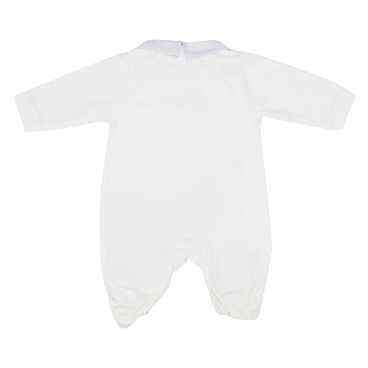 ViaMonte Shop | Emporio Armani tutina baby boy bianca in cotone