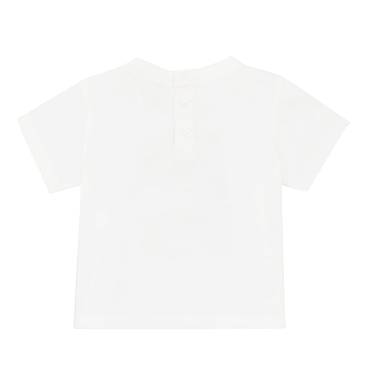 ViaMonte Shop | Emporio Armani t-shirt baby boy bianca in cotone