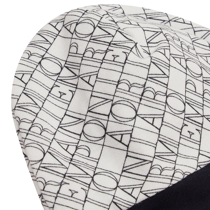 ViaMonte Shop | Emporio Armani cappello baby boy fantasia logo in cotone