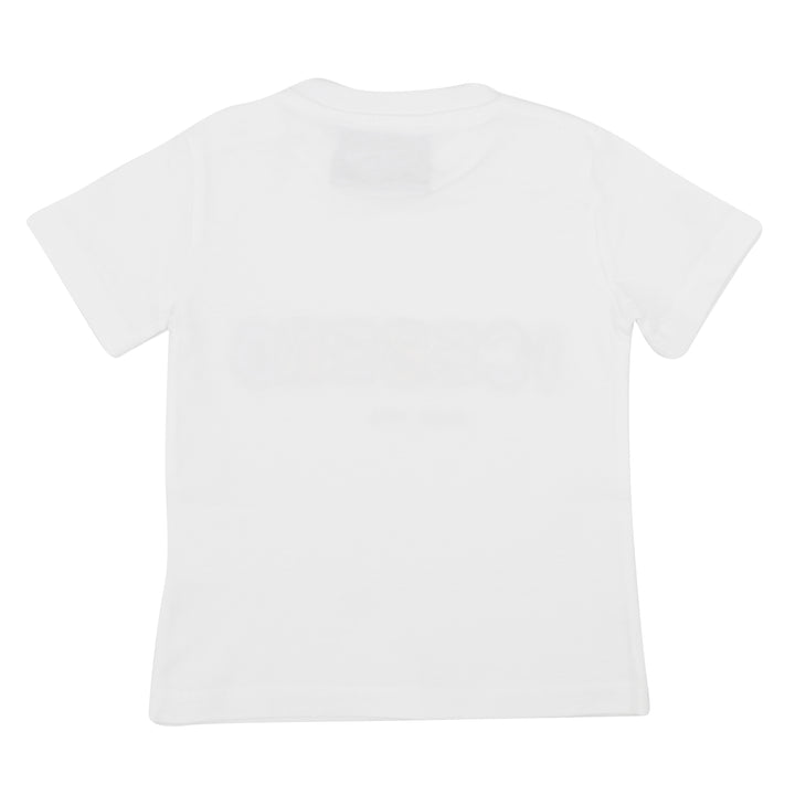 ViaMonte Shop | Ice Iceberg baby boy t-shirt bianca in jersey di cotone