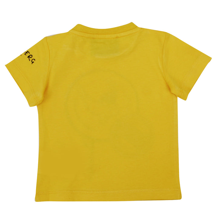 ViaMonte Shop | Ice Iceberg baby boy t-shirt gialla in jersey di cotone