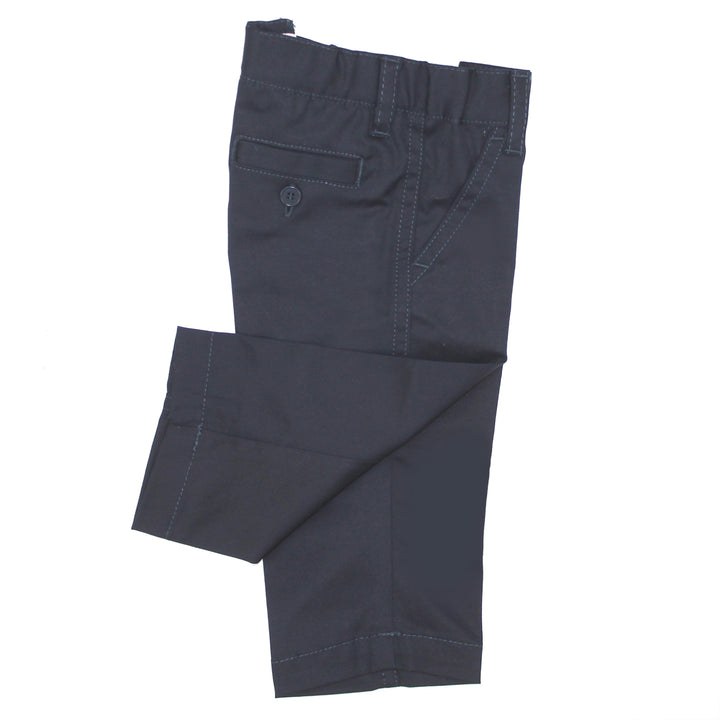 ViaMonte Shop | Il Gufo pantalone baby boy blu in cotone stretch