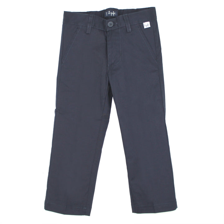 ViaMonte Shop | Il Gufo pantalone bambino blu in cotone