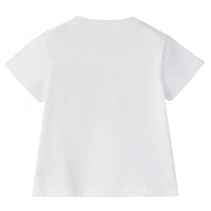 ViaMonte Shop | Il Gufo t-shirt baby boy bianca in cotone