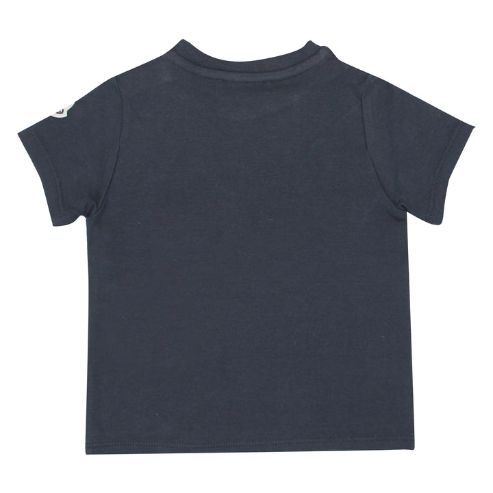 ViaMonte Shop | Moncler Enfant t-shirt baby boy blu in cotone