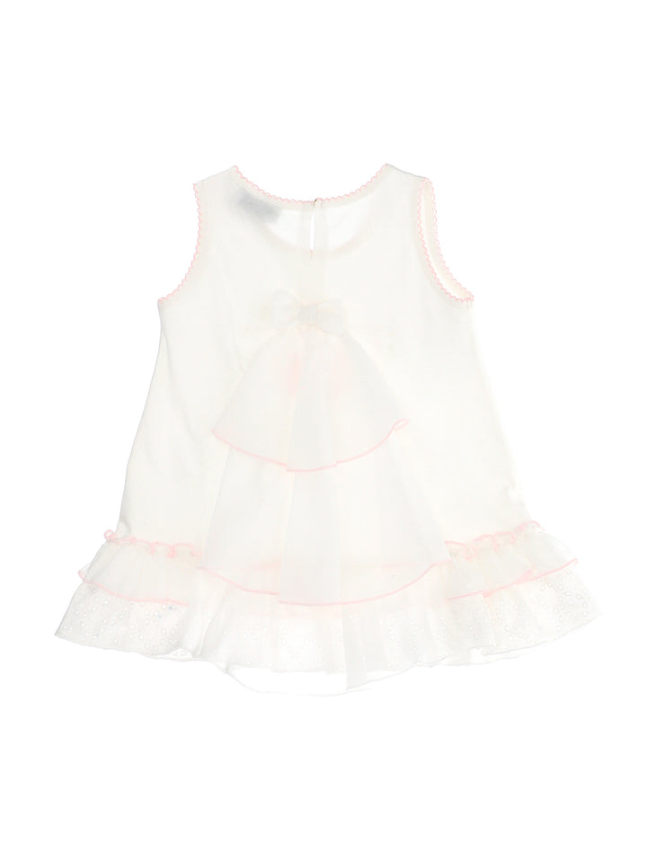 ViaMonte Shop | Monnalisa baby girl canotta panna in jersey di cotone