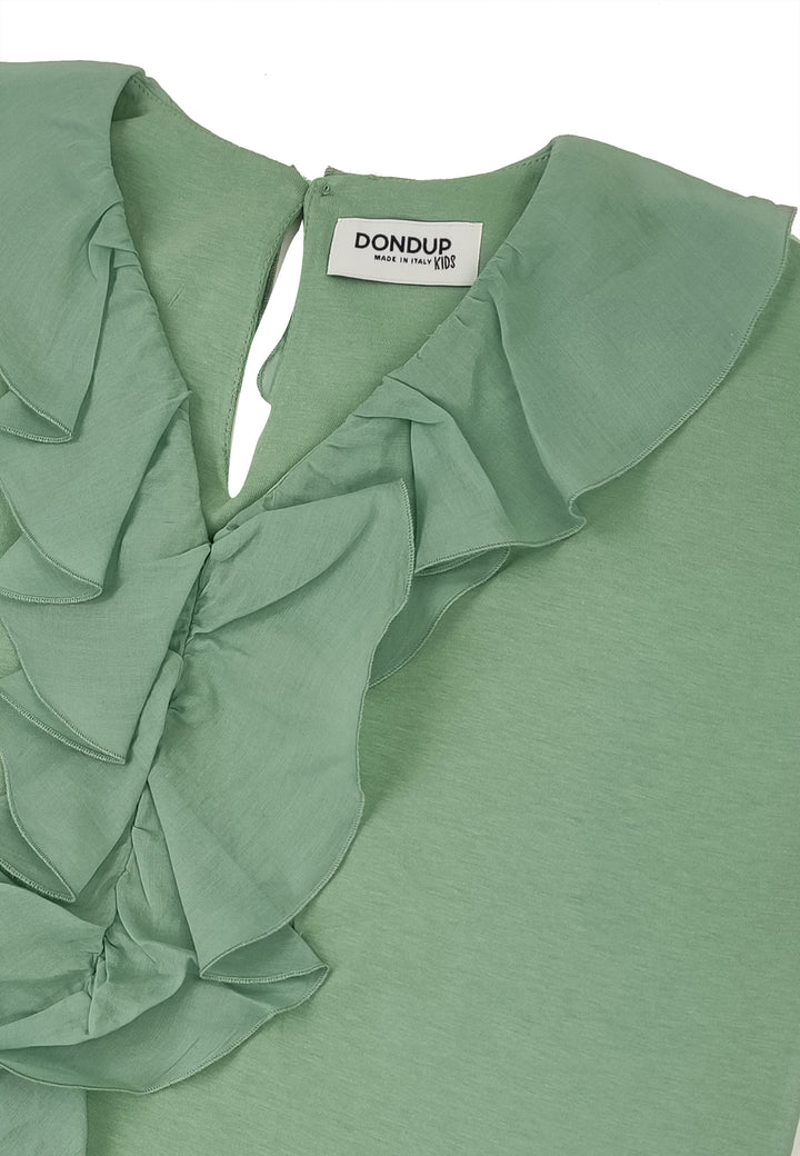 ViaMonte Shop | Dondup Kids t-shirt teen in jersey di cotone verde
