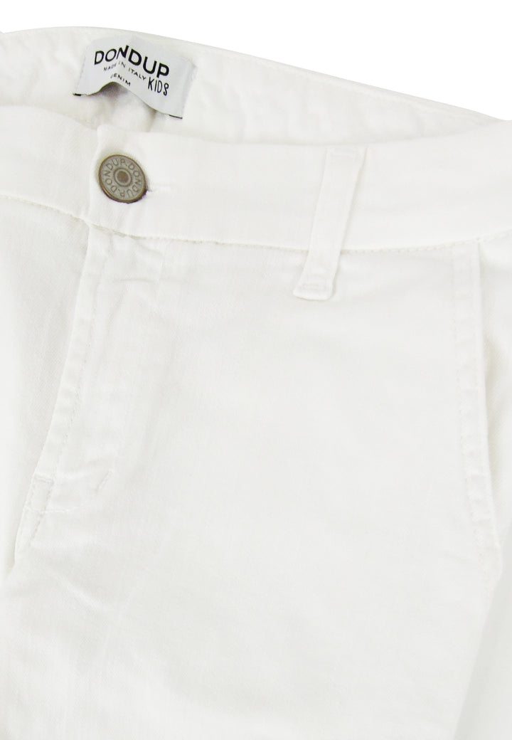 ViaMonte Shop | Dondup teen pantalone Premier panna in cotone stretch