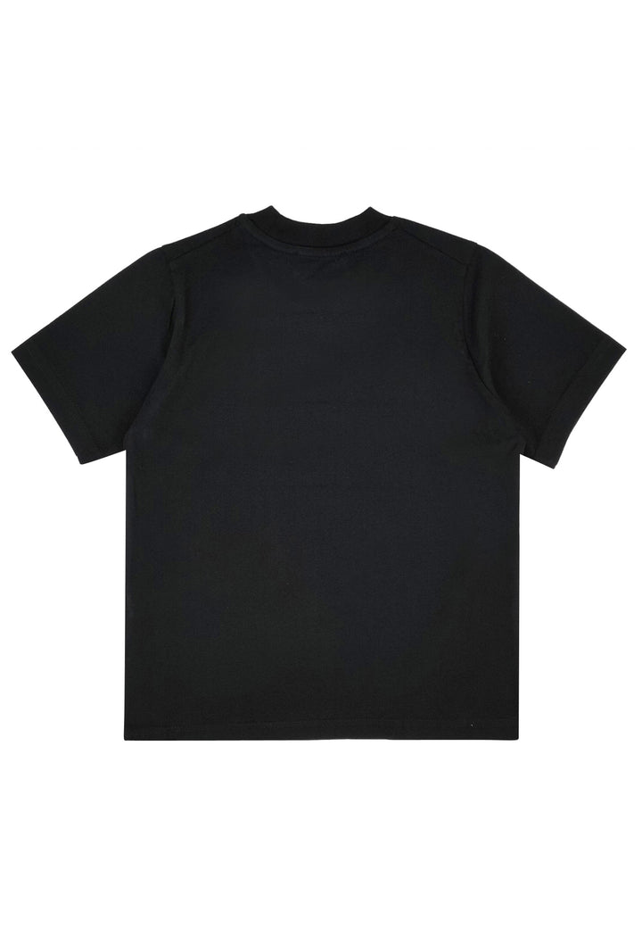 ViaMonte Shop | Dsquared2 t-shirt bambino nera in jersey di cotone