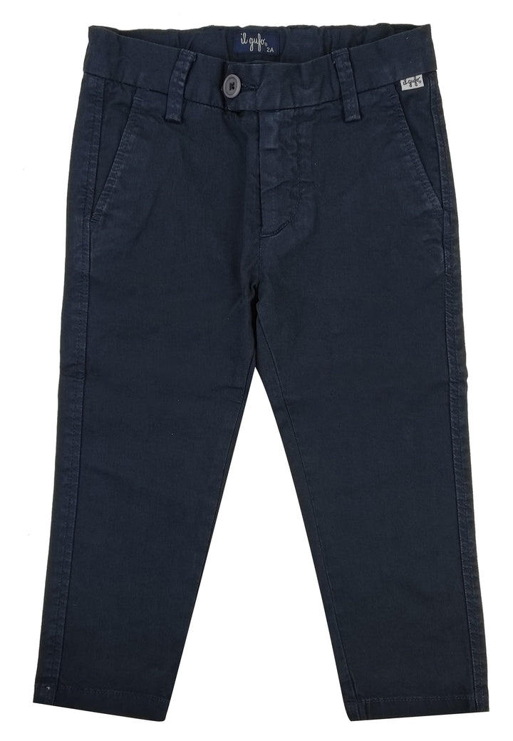ViaMonte Shop | Il Gufo bambino pantalone blu in cotone