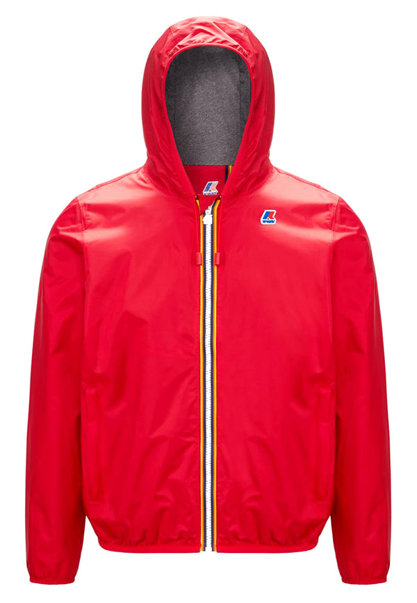 ViaMonte Shop | K-Way giacca bambino Jacques nylon jersey rossa in nylon