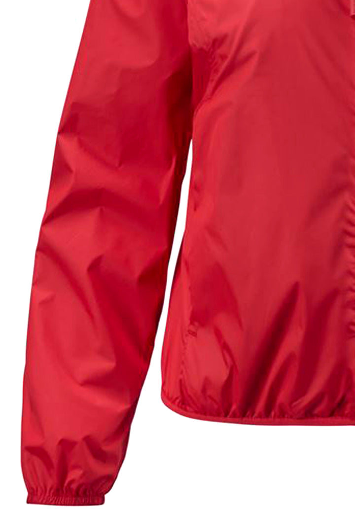 ViaMonte Shop | K-Way bambina giacca Lily poly jersey rossa in nylon