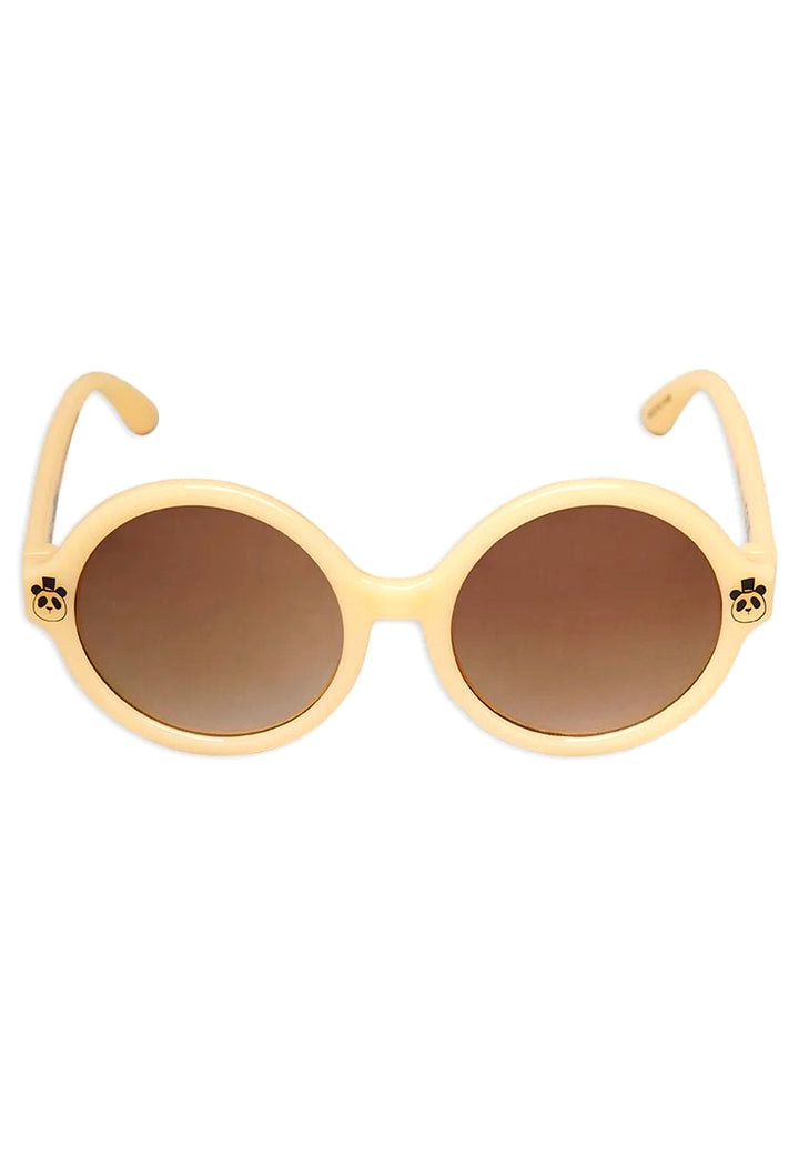 ViaMonte Shop | Mini Rodini bambina occhiali da sole beige con stampa logo