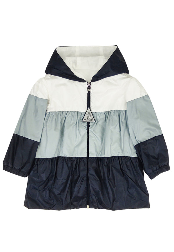 ViaMonte Shop | Moncler Enfant giacca baby girl Narye color block in nylon