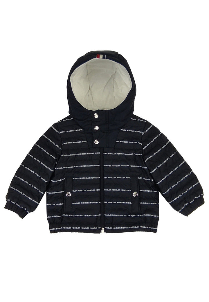 ViaMonte Shop | Moncler Enfant giacca baby boy Bergo blu in nylon
