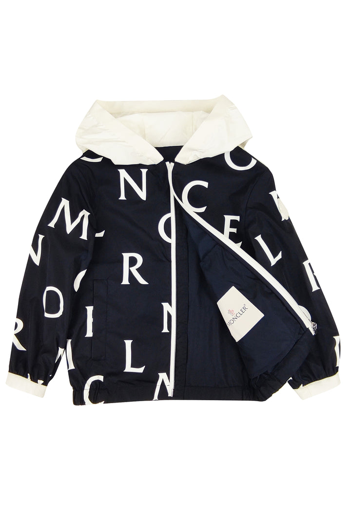 ViaMonte Shop | Moncler Enfant giacca bambino Jiro blu in nylon