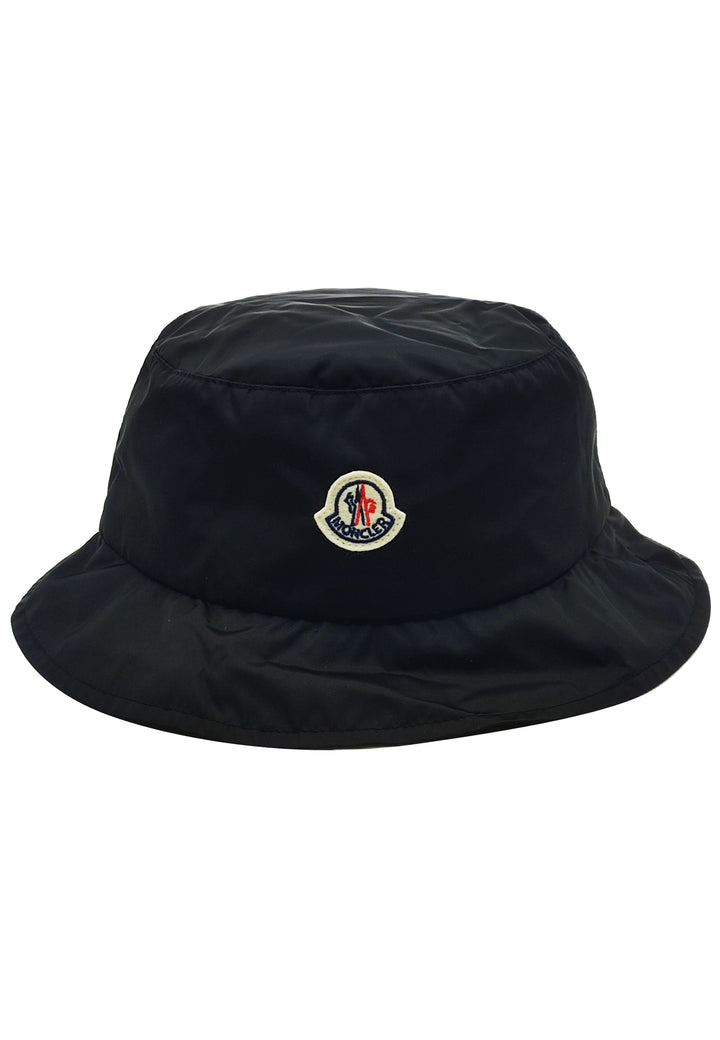 ViaMonte Shop | Moncler Enfant cappello bucket teen nero in nylon