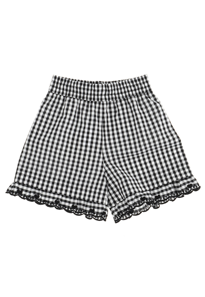 ViaMonte Shop | Monnalisa bambina shorts vichy in cotone