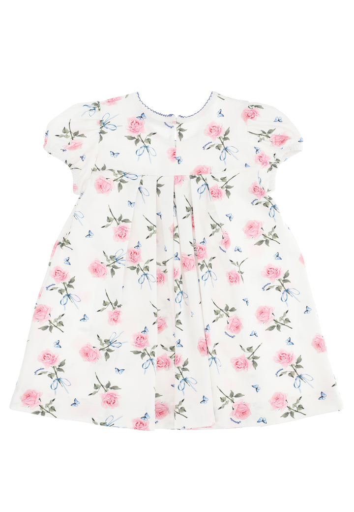 ViaMonte Shop | Monnalisa baby girl abito panna in jersey di cotone stampato