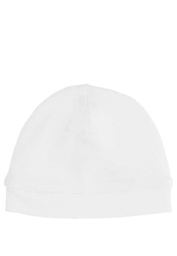 ViaMonte Shop | Monnalisa cappello baby girl bianco in cotone