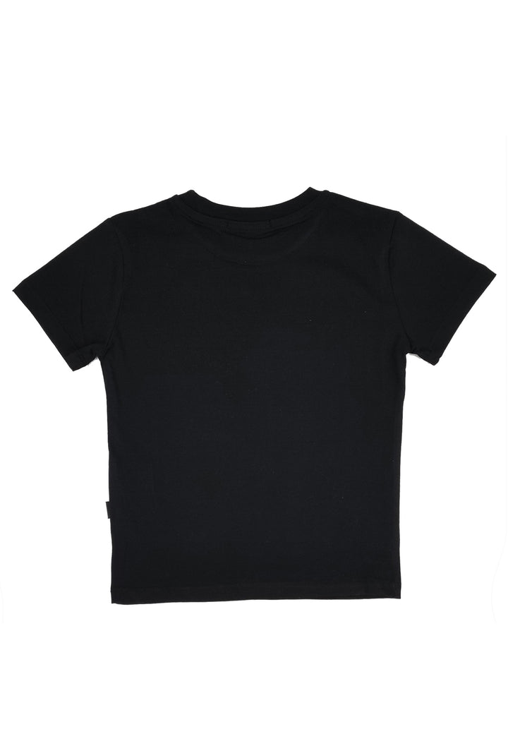 ViaMonte Shop | MSGM bambino t-shirt nera in jersey di cotone