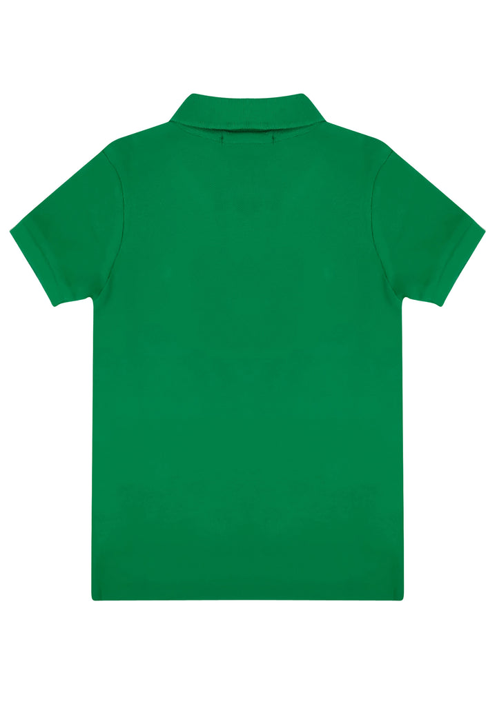 ViaMonte Shop | Ralph Lauren polo teen verde in piquet di cotone
