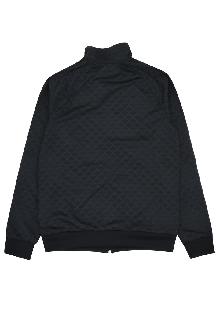 ViaMonte Shop | Adidas felpa tracktop monogram nera ragazzo
