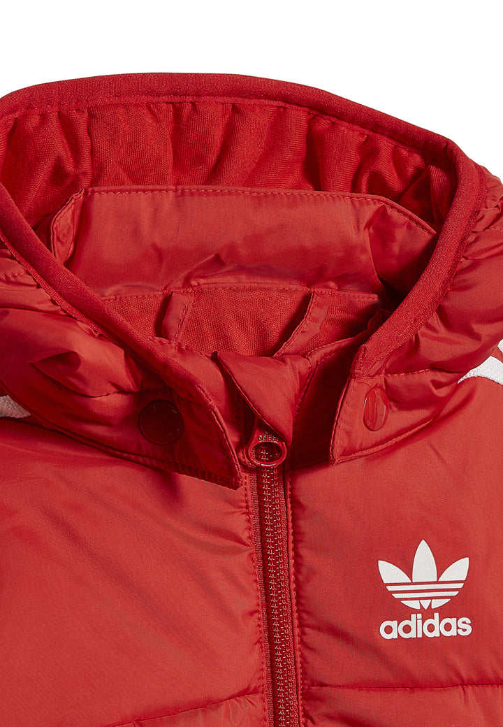ViaMonte Shop | Adidas giubbino con cappuccio rosso neonato