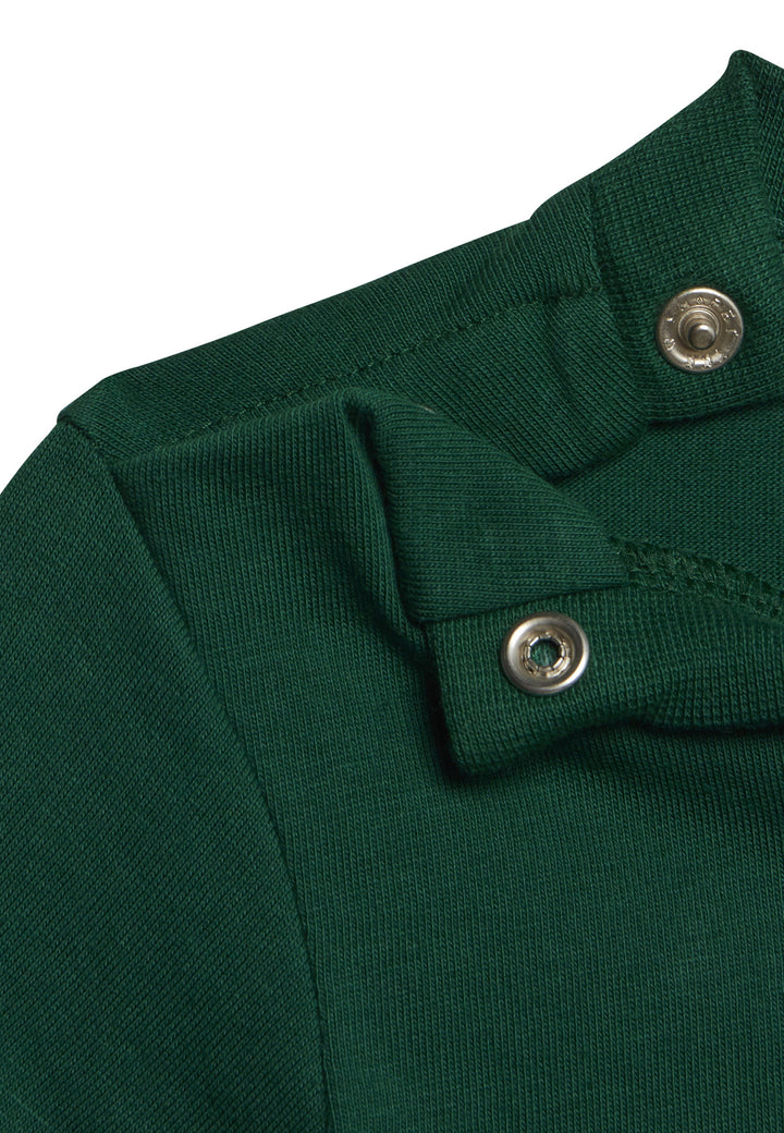 ViaMonte Shop | Adidas t-shirt trefoil verde neonato in cotone