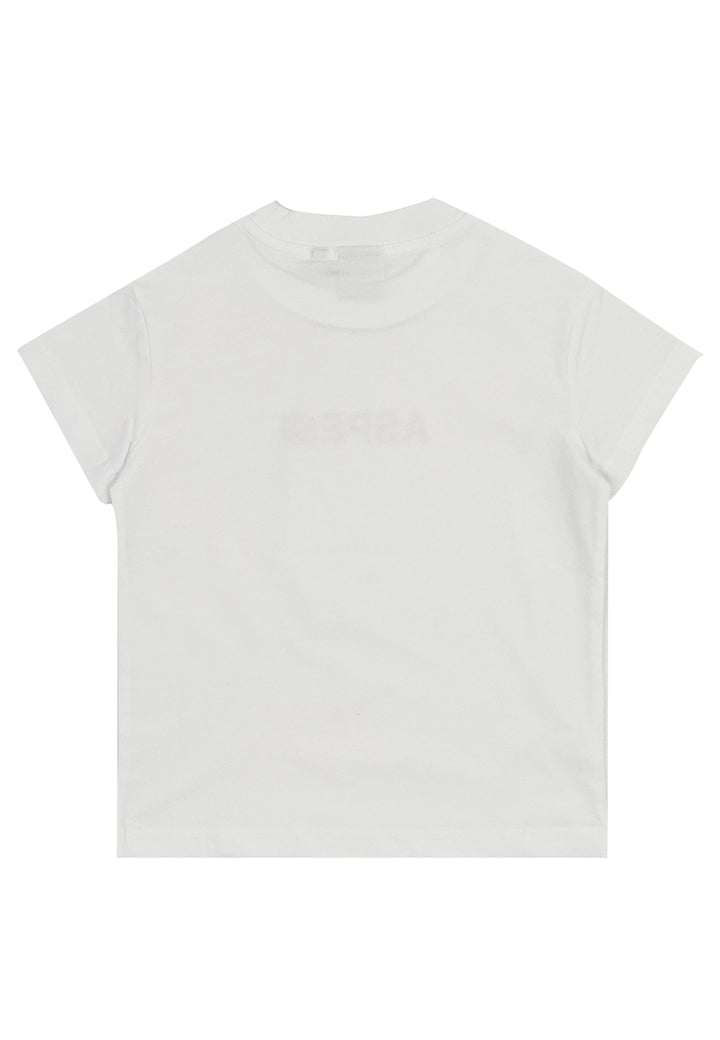 ViaMonte Shop | Aspesi ragazzo t-shirt bianca in cotone