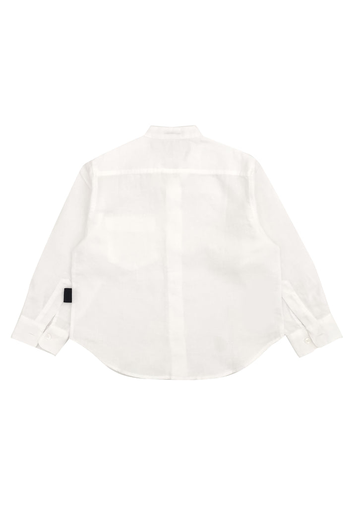 ViaMonte Shop | Aspesi camicia bambino bianca in misto lino