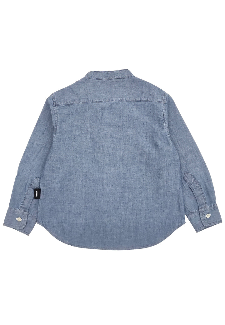 ViaMonte Shop | Aspesi camicia ragazzo blu in denim